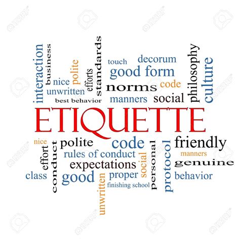 Etiquette